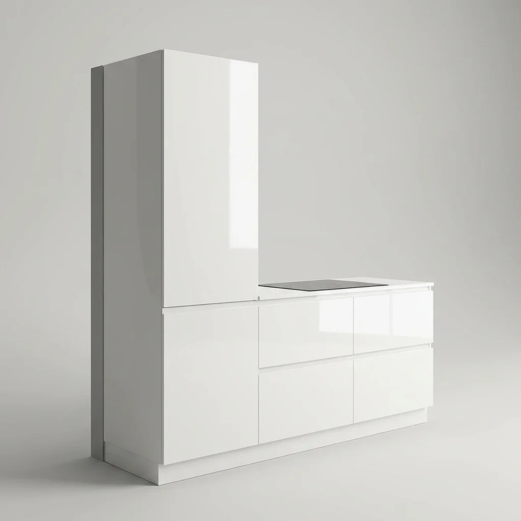 Linea moderna con ante laccate