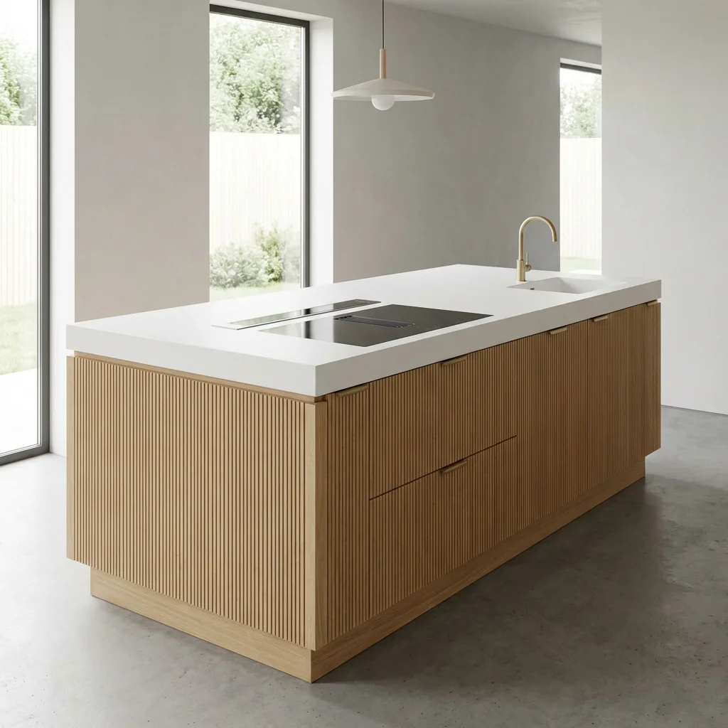 Linea con isola centrale